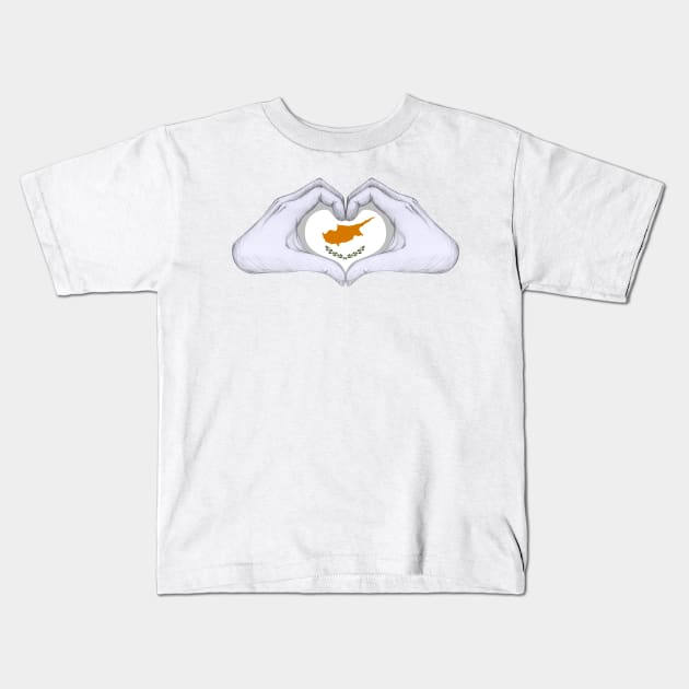 Cyprus Kids T-Shirt by redmay